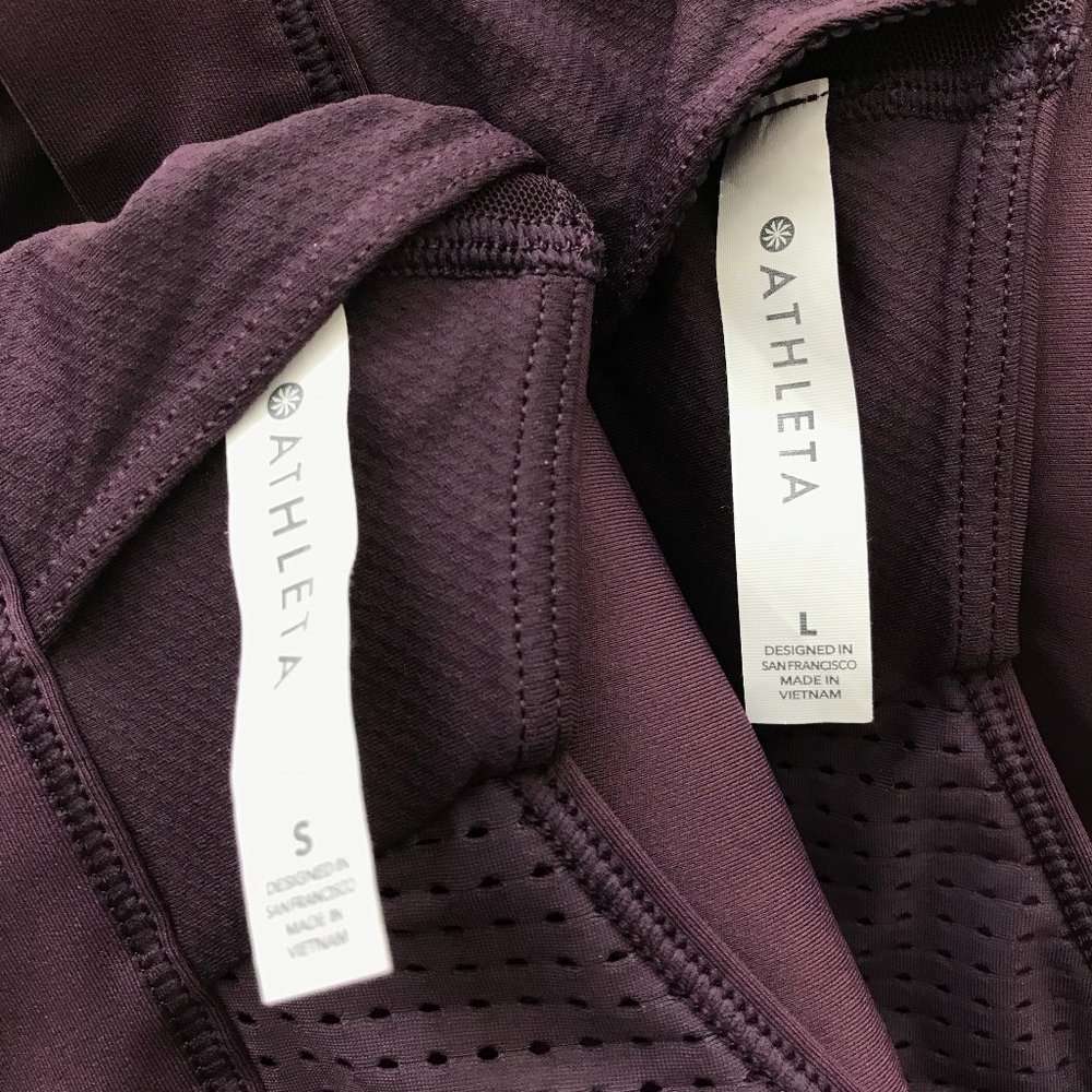 Athleta Ultimate Air Sports Bra Small A-C Workout - Picture 5 of 5